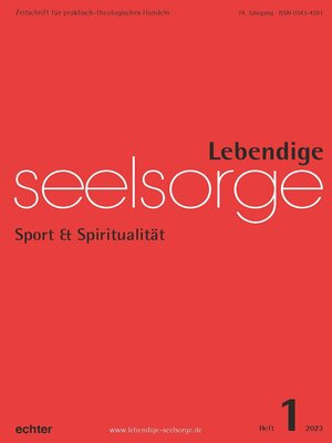 cover image of Lebendige Seelsorge 1/2023